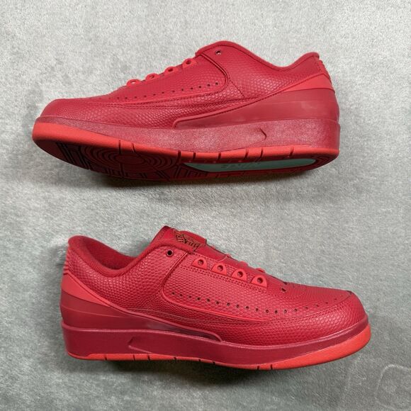 Nike Air Jordan 2 Retro Low Gym University 2016 Triple Red size 9.5 832819-606 main image 5